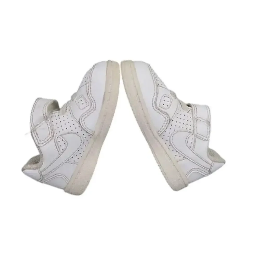 Nike Shoes Baby 4 Sneaker Son Of Force Toddler Basketball Perforated White Strap - Picture 7 of 12